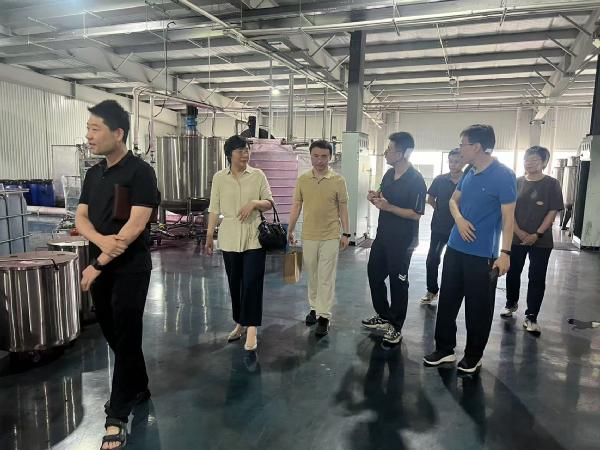 青岛农业大学化学与药学院走访山东墨彩德新材料有限公司共谋校企合作新篇章